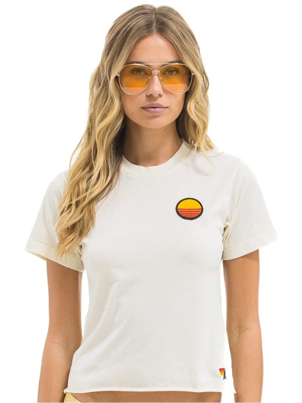 Aviator Nation Sunset Patch T-Shirt